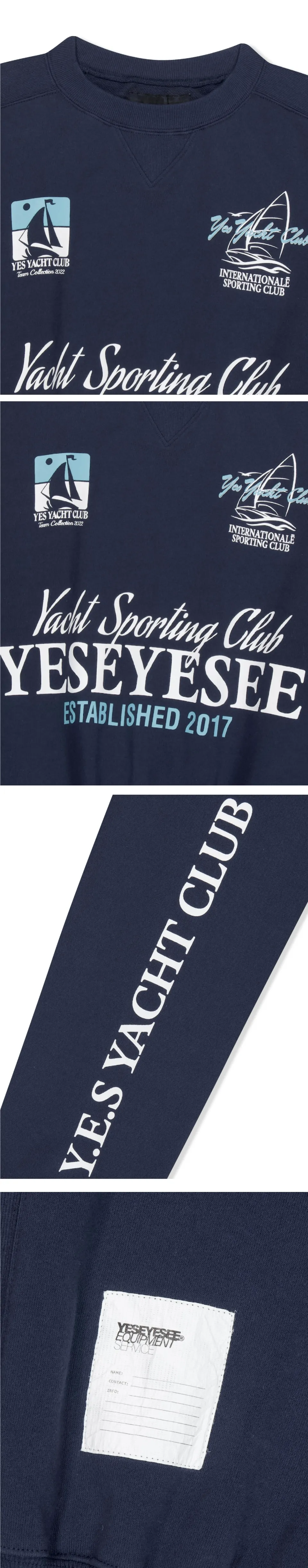 YESEYESEE Y.E.S Yacht Sweatshirt 衛衣SEVENTEEN DINO 李燦同款