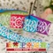 S017 圖騰系列印刷羅紋帶 15mm  (S017 Printed Grosgrain Ribbon -15mm)