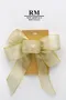 新年金喜蝴蝶結 (W793-1-1New Year Golden Happiness Butterfly Bow) ｜手作｜布置｜金色｜緞帶用途