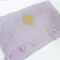 【非超光】生命之花刺繡日製抗UV有機棉圍巾 -藕紫
