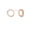 [925純銀] 你的圓我的圈 玫瑰金耳環OTS121802QPW