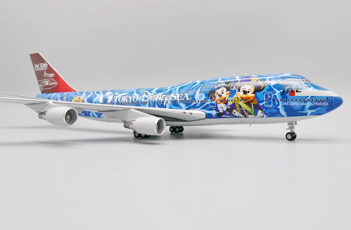 JC Wings 1/200 日本航空JAL B747-400 JA8912 <東京迪士尼海洋>