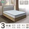 日式匠心床頭+床底+獨立筒床墊 房間組三件 單大3.5尺