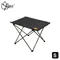 黑色【Outdoorbase】納米鋁合金輕量桌-S  25643  摺疊桌 輕便桌 露營桌