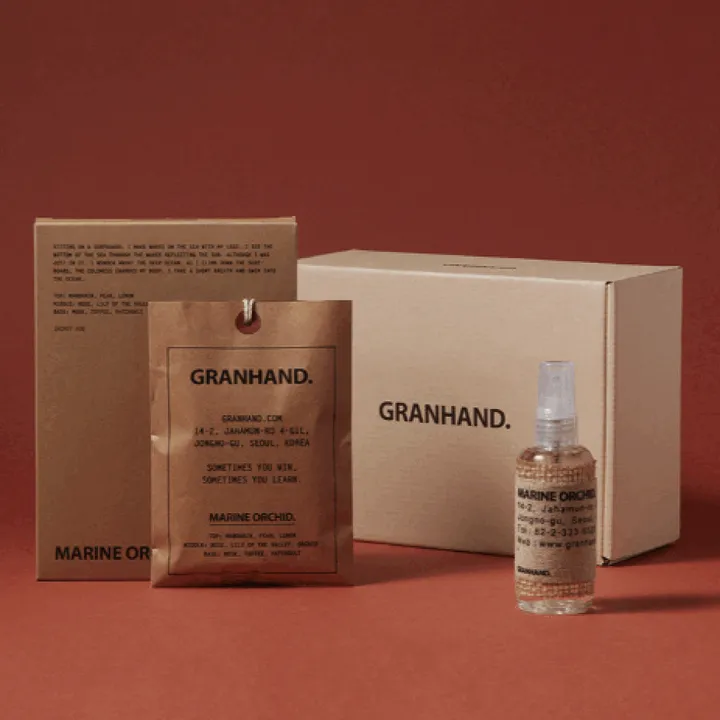 GRANHAND Soie. Signature ユニセックス香水 Soie Signature Perfume : GRANHAND. 그랑핸드