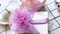 單邊雪紗折景帶 38mm 母親節 康乃馨 花朵製作 婚禮花束