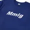 【23SS】 87MM_Mmlg 經典拚色LOGO短袖上衣 (藍)