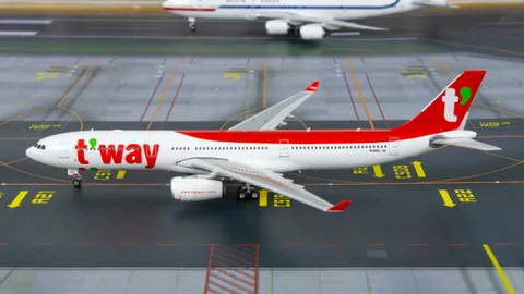 Phoenix 1/400 德威航空T'Way Air A330-300 HL8501