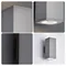 【鹿屋燈飾】DHJ-039-1 簡約灰色長方形外牆戶外壁燈｜LED 13W 3000K暖光｜戶外防水LED壁燈 玄關壁燈 露臺壁燈 門口壁燈 庭園壁燈