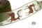 聖誕森林麋鹿烤克緞帶-63MM(2-1/2英吋寬、含鐵絲)
