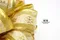 金色冰晶澎澎花(W537G-2/Golden ice crystal Pengpeng Flower) ｜手作｜布置｜金色｜緞帶用途