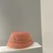 法式小香風撞色水桶帽