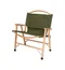 居合椅 - 原木軍綠色(標準版、加寬版) Foldable and Detachable Wooden Chair - Raw Wood Army Green Color (Standard Version, Wide Version)