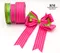 <特惠套組> 粉綠色絕配套組 緞帶套組 禮盒包裝 蝴蝶結 手工材料