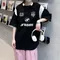 【Nineteen Official】韓國🇰🇷 賽車風格 拼接設計 短袖上衣