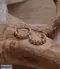 【預購】正韓 輕奢質感弧形珍珠小鑲鑽片耳環