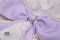 華麗紫晶蝴蝶結(Amethyst Elegance Bow)｜紫色｜羅紋｜金邊｜桃紫色｜裝飾｜緞帶用途｜情人節｜婚禮