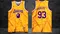 【現貨】MITCHELL & NESS M&N x BAPE APE NBA LAKERS 湖人 猿人Logo 球衣