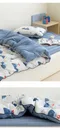 韓製寢具MAATILA－富士山表情：60支水洗棉棉被：孩童到大人皆可