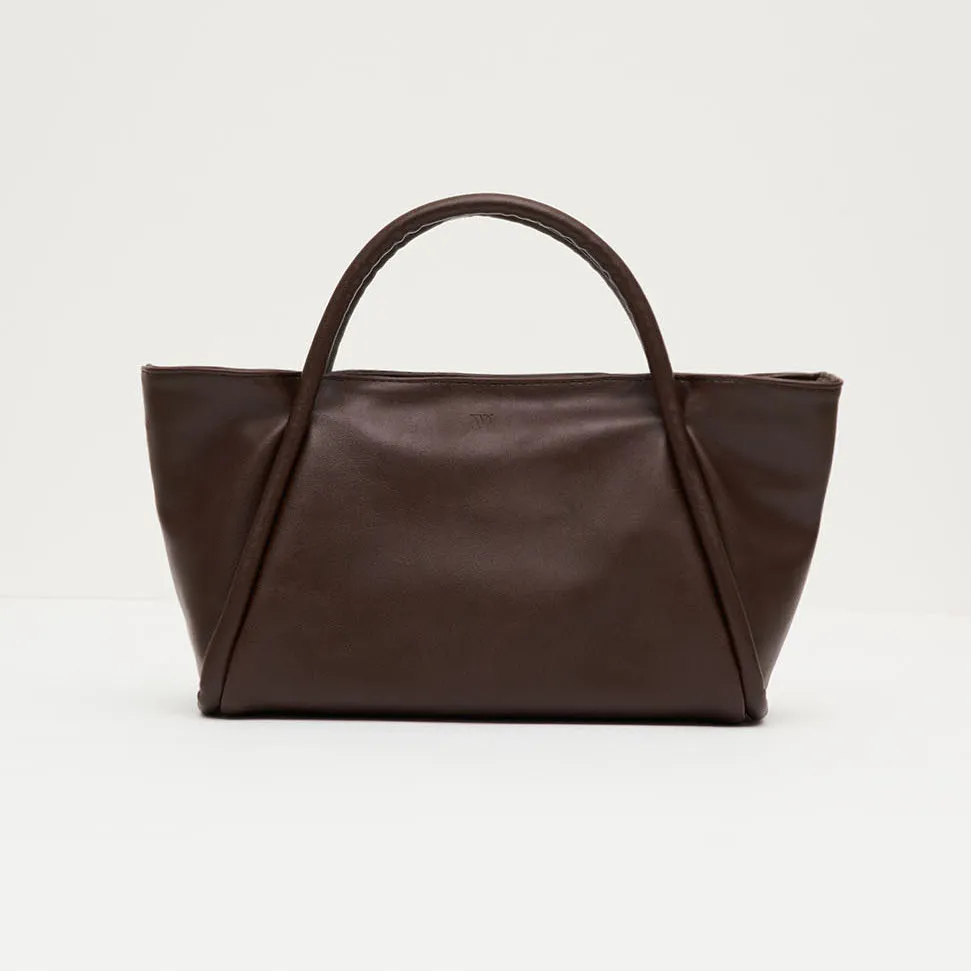 レディース 美品！yeomim 韓国ブランド dapper bag choco brown