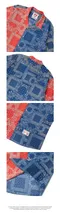 【23SS】Beyond Closet 復古拚色開領短袖襯衫(紅)