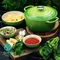 Le Creuset 圓型鑄鐵鍋 22cm 3.3L 黑／櫻桃紅／火焰橘／馬賽藍／天空藍／冷薄荷／棕櫚綠