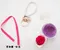 [DIY組合包] 情人節禮物  乾燥花 永生花 鑰匙圈 夢幻透明球 DIY材料   (Valentine's Day Preserved Flower Key Pendant Diy Gift)