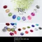 A1128 專屬你的幸運色寶石_水晶塑膠配件 10入  (A1128 Cubic Zirconia)