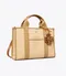 TORY BURCH SMALL TWILL TORY TOTE