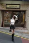 佩妮的時光機-韓國牛仔工裝造型褲裙