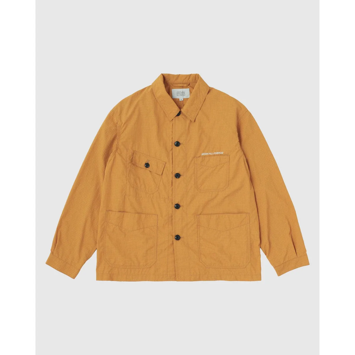 SEDAN ALL-PURPOSE｜2026SS Graph Plaid Nylon Work Jacket