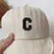 韓版字母軟帽沿寶寶棒球帽