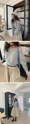 beginning－抽褶口袋工裝裙：2 color
