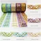 金蔥格紋雪紗織帶38mm(  Glitter plaid snow yarn webbing 38mm)