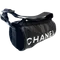 CHANEL Vintage | 黑色運動系列圓筒肩背包