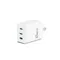【NISDA】65W 氮化鎵 2Type-C+1USB-A 三孔旅充頭(DQ650T)