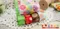 PR1695 太陽花印刷缎帶 15mm  (PR1695 FLOWER PRINT RIBBON 15mm )