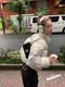 LINENNE－puffer crop padding (3color)：科技羽絨棉短版外套/品牌自訂款