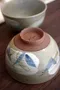 乾山草紋煎茶杯-日本製