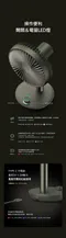 軍綠［N9 LUMENA］7週年限定色 USB風扇STAND3
