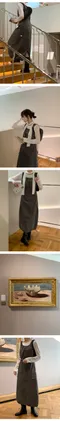 98doci made－OAT/Add shirring Cargo OPS抽褶肩帶背心洋裝：2 color