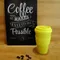 【Ecoffee Cup】環保隨行杯 14oz (萊姆黃)