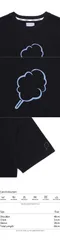 【22SS】 Clotty 線框logo短袖tee（深藍）