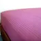 紫紅色緞條床包