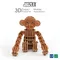 JIGZLE ® 3D-紙拼圖 - 猴子