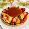 Pudding fruits tart(8寸)