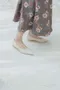 優雅蝴蝶結 T字瑪莉珍鞋＿（3色：杏）(35～39)