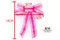 夢幻柔和蝴蝶結 (PF196W-7Dreamy and Gentle Butterfly Bow) ｜手作｜布置｜粉色｜緞帶用途