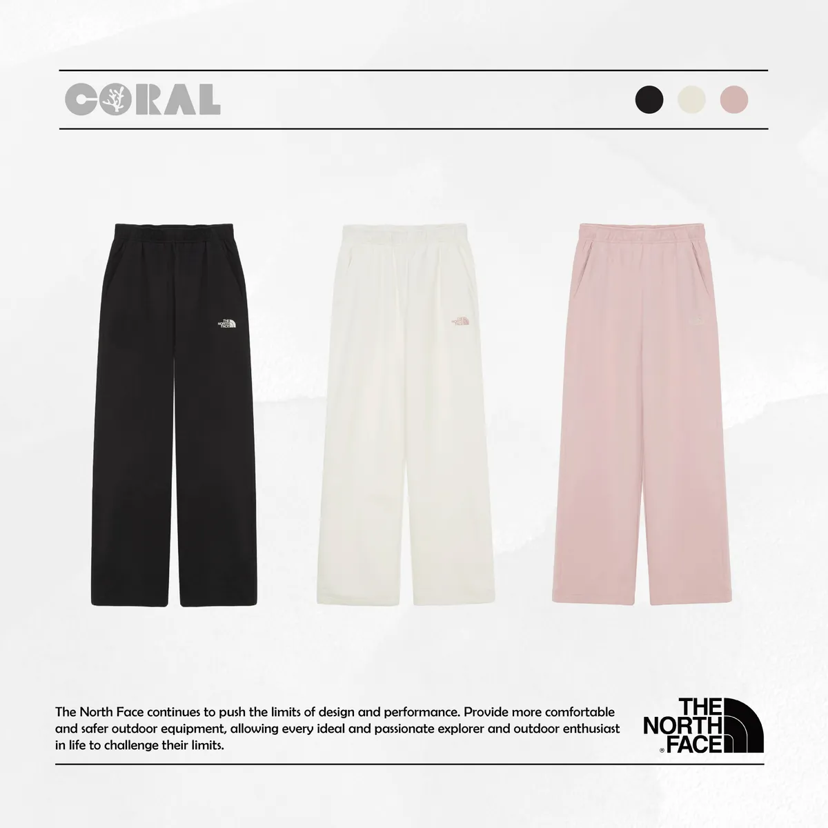 ■THE NORTH FACE■ Women's Belluna Wide Pants CREAM NP6KR30B 361587-303209
