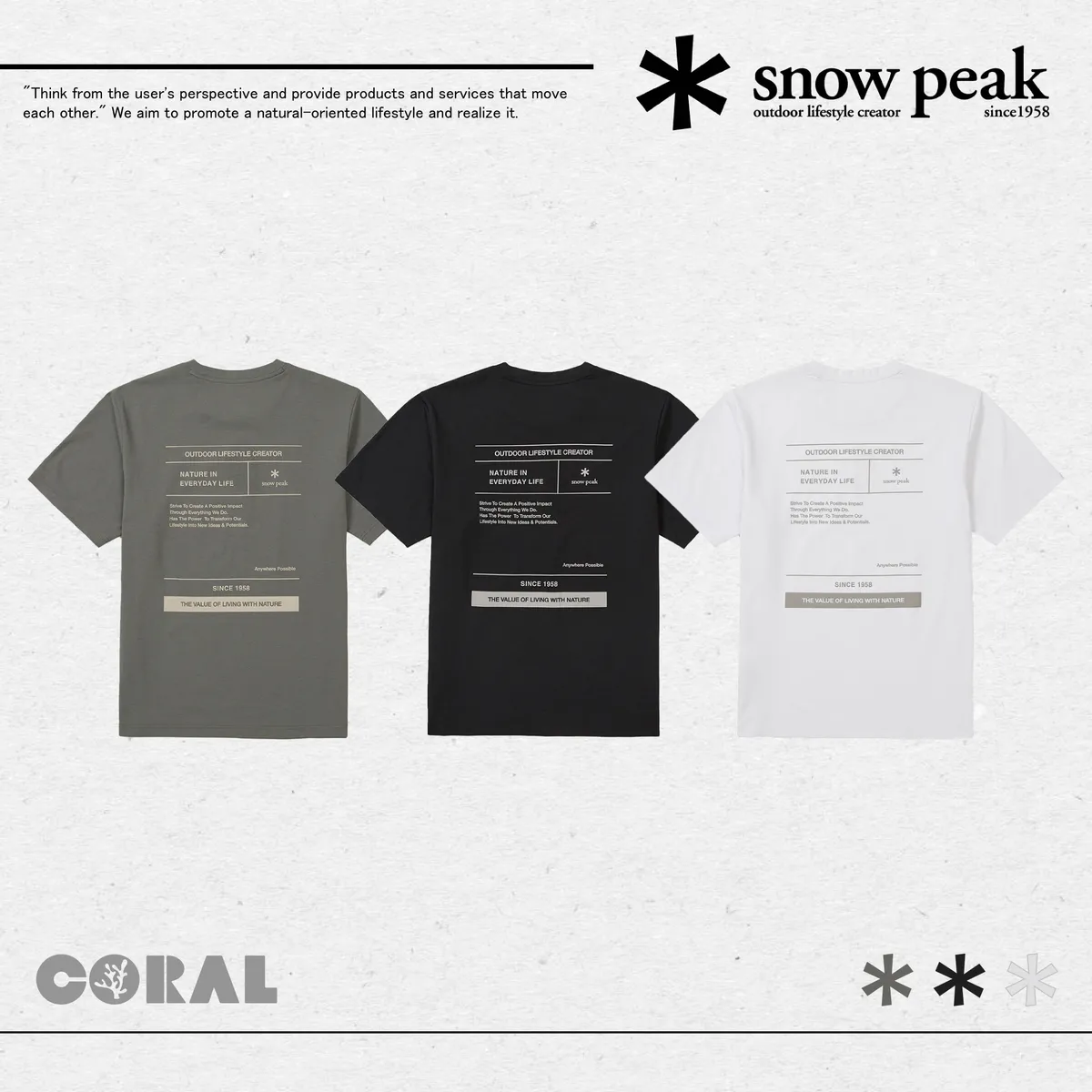 PEAK■Quick Dry Reflective Short Sleeve■送料込 SNOW PEAK Quick Dry Reflective Short Sleeve T-Shirt 快乾
